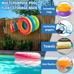 Hicarer supporting multiple swimming rings to maximize storage
