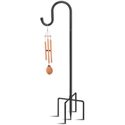 HIEDUYT front view 36-inch shepherd hook showing full height and finish, durable display