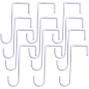 HiGift front packaging showing 12 white vinyl fence hooks and benefits