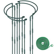 HiGift front view showing four half-round supports and tidy garden benefit