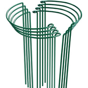 HiGift front view half-round cage showing discreet green finish and tidy support