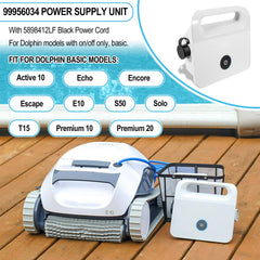 Hihitomorrow power supply top handle for easy carrying and quick placement at poolside