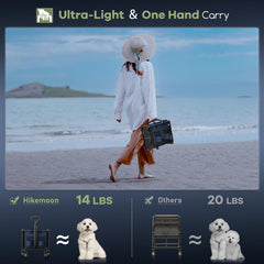 HIKEMOON long side profile holding long items benefit