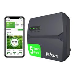 HiOazo front panel showing compact indoor controller and neat wiring benefit