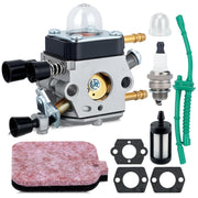 Hipa BG55 carburetor front view showing fit and finish and easy replacement
