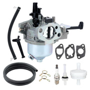 Hipa carburetor front view showing throttle bore and mounting for correct fit