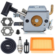 Hipa carburetor front view showing mounting holes and bores, ensures precise fit