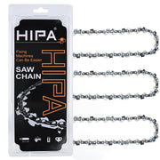 Hipa chains front packaging showing 3-pack and specs for fast replacement