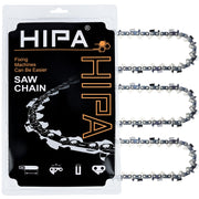 Hipa front packaging showing three 20-inch chains and specs — ready replacement