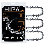 Hipa front packaging showing three 20-inch chains and compatibility details