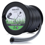 Hipa front packaging 5 lb spool showing product and benefit of long runtime