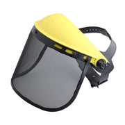 Hipa front view helmet with mesh visor showing full-face protection
