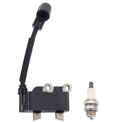 Hipa ignition coil close-up of lead wire and connector for reliable connection