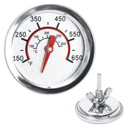 Hisencn front dial view showing clear temperature markings and quick readability