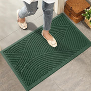 HIYARD front mat packaging view showing durable welcome mat benefits
