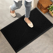 HIYARD front view of the doormat showing clean welcome entrance benefit