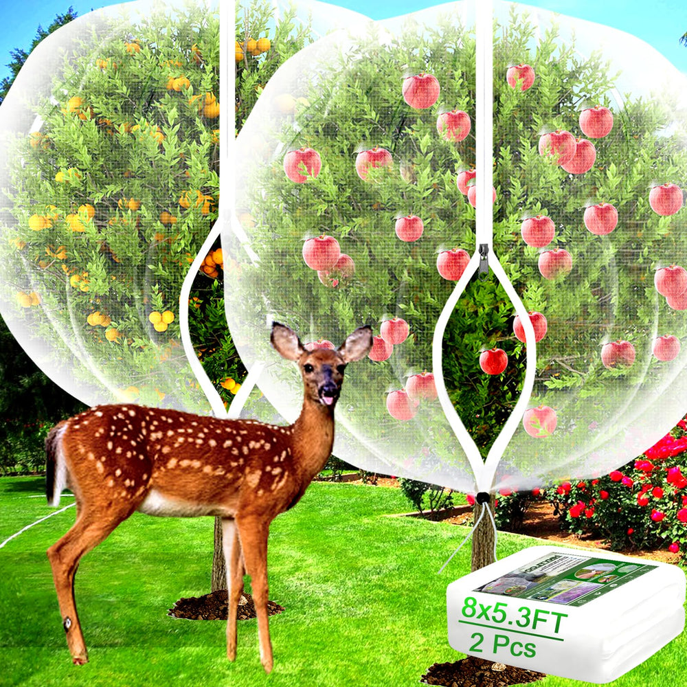 HKZ front packaging view showing protective garden netting benefits