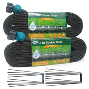 Hlinker front packaging showing two 25ft hoses and stakes, clear product identification benefits