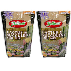 Hoffman front bag packaging showing two 4qt bags and easy-pour spout benefit