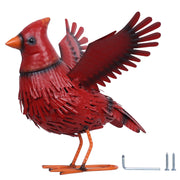 hogardeck cardinal front view showing vibrant red finish and curb appeal
