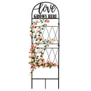 hogardeck front view trellis showing full panel and decorative benefit