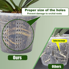 HOLANHING close-up of side vents showing improved root airflow and drainage