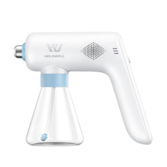 HOLDWELL fogger front view showing compact design and easy grip benefit