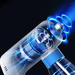 HOLDWELL fogger misting over keyboard and phone for touchless sanitizing