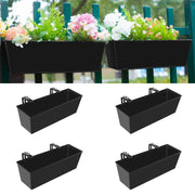 Holensun front view of 16-inch planter showing clean silhouette and space-saving benefit