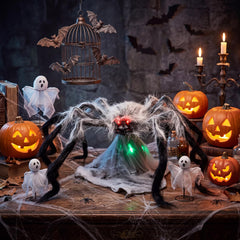 Hollowfly posed on mantel showing placement idea benefit: easy indoor display
