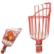 Home-X front view of picker basket showing durable construction and secure catch