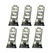 Homissor front packaging showing six flag holders and included screws for convenient installation