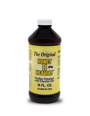 Honey B Healthy front label showing product name and volume for clear identification and confidence
