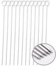 HONSHEN front view of 12-pack skewers showing neat storage and durability