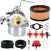 HOOAI 640152 front view showing carburetor body and mounting flange benefit easy replacement