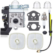HOODELL carburetor front view showing fit and mounting for easy replacement