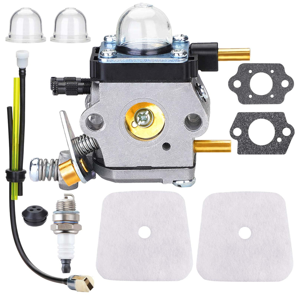 HOODELL carburetor front view showing clean cast body and ports for easy replacement