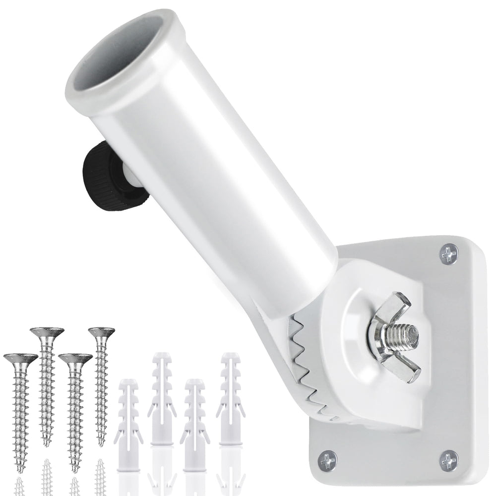 HOOPLE front view of bracket showing sturdy all-weather construction and secure mount