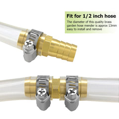 Hooshing barb inserted into hose demonstrating secure leak-resistant connection
