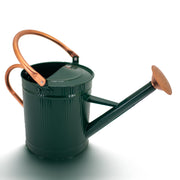 HORTICAN front view showing dark green metal can and elegant silhouette for durable watering