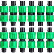 Hotop front view of 12-piece coupling pack showing quantity and green color benefit durability