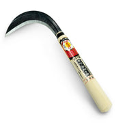 豊稔光山作 front view of sickle showing blade and handle for quick identification and purchase benefit