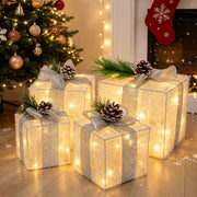 Hourleey front assembled display showing warm glow and festive ambiance