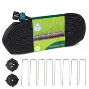 Hourleey front view of coiled 50 ft hose showing packaging and convenience