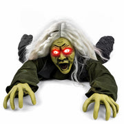 Hourleey front view of zombie groundbreaker showing lifelike pose and realism
