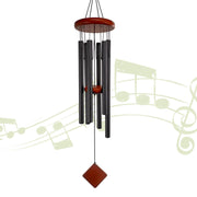 Howarmer front view hanging chime showing elegant modern design and calming presence