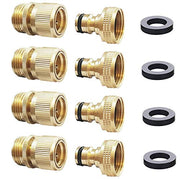 HQMPC front view of four complete quick connect sets showing value
