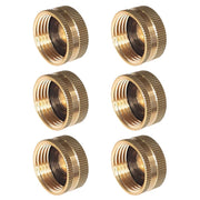HQMPC front view showing six brass hose caps, durable sealing benefit