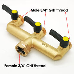 HQMPC long handle detail for easier grip and fast valve control while gardening