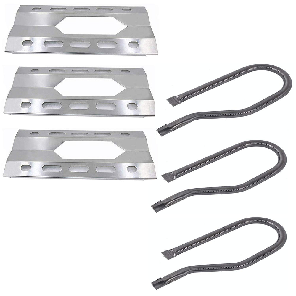 Htanch front packaging showing three burners and plates, reliable replacement
